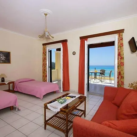 Natalia A With Panoramic Sea Views Of Agios Gordios Bay Apartman *