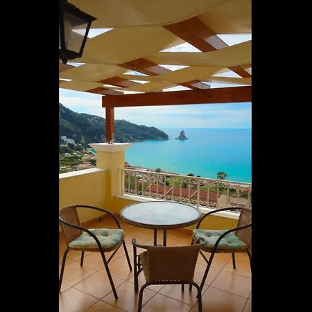 Natalia A With Panoramic Sea Views Of Agios Gordios Bay Apartament Agios Gordios (Corfu)