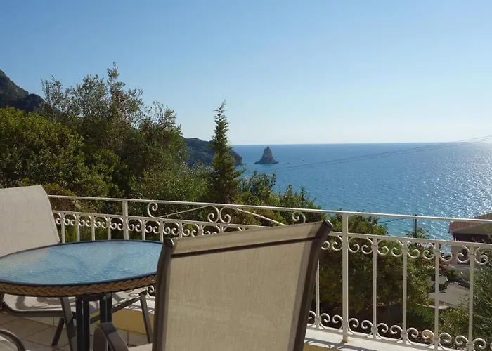 Apartament Natalia A With Panoramic Sea Views Of Agios Gordios Bay Agios Gordios (Corfu)