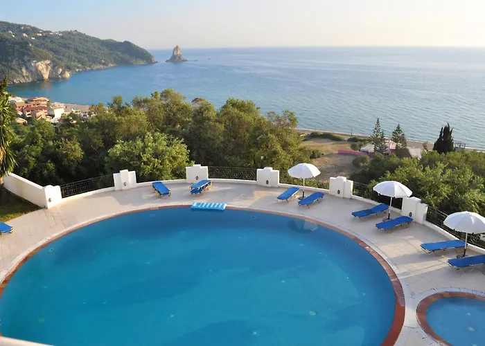 Natalia A With Panoramic Sea Views Of Agios Gordios Bay *