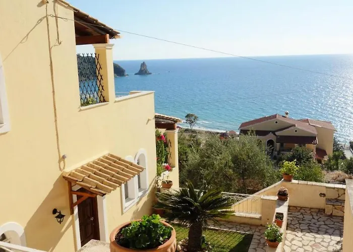 Apartament Natalia A With Panoramic Sea Views Of Agios Gordios Bay *