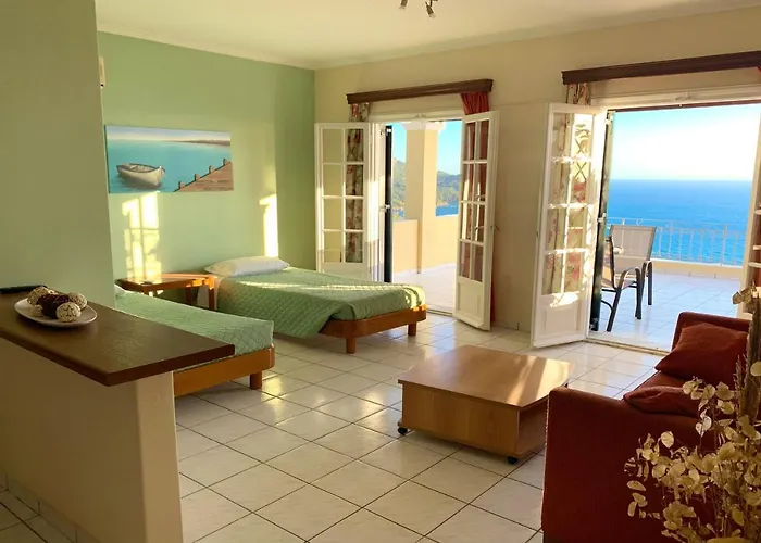 Natalia A With Panoramic Sea Views Of Agios Gordios Bay * Agios Gordios (Corfu)