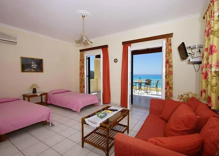 Natalia A With Panoramic Sea Views Of Agios Gordios Bay Apartament *