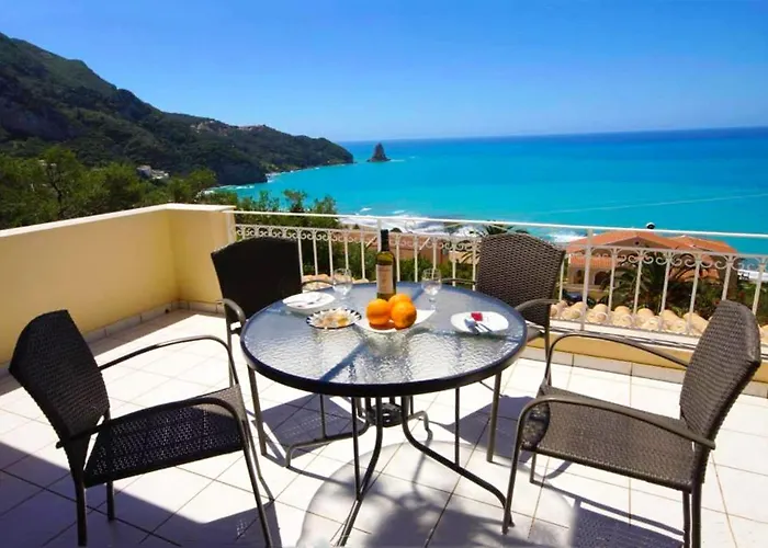 Apartament Natalia A With Panoramic Sea Views Of Agios Gordios Bay Agios Gordios (Corfu)