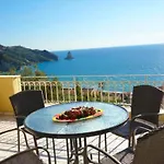 Natalia A With Panoramic Sea Views Of Agios Gordios Bay Apartmán *